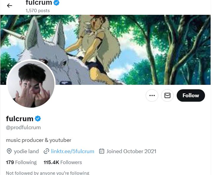 5fulcrum Twitter profile screenshot