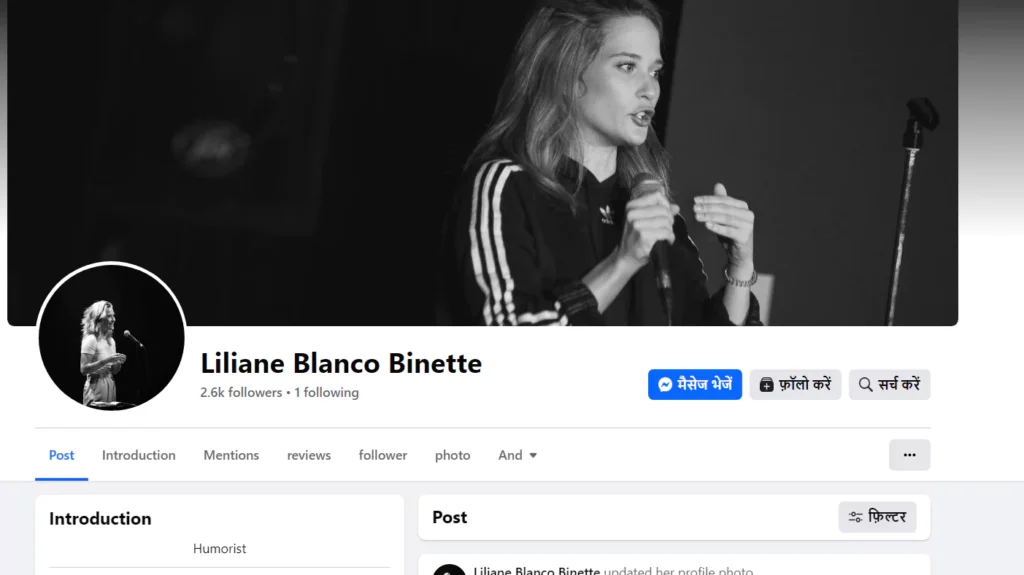 Liliane Blanco Binette Facebook