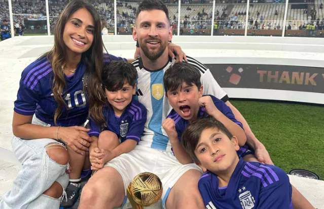 Thiago Messi family
