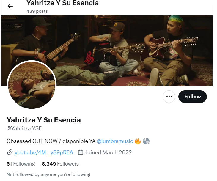 Yahritza Martínez Twitter