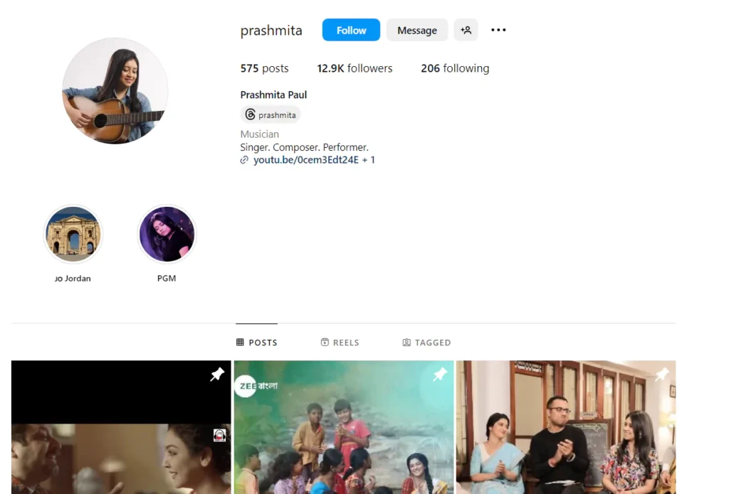 Prashmita Paul Instagram